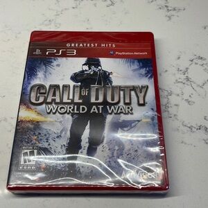 Call of Duty: World at War Greatest Hits Sony PlayStation 3 PS3 New Seal…